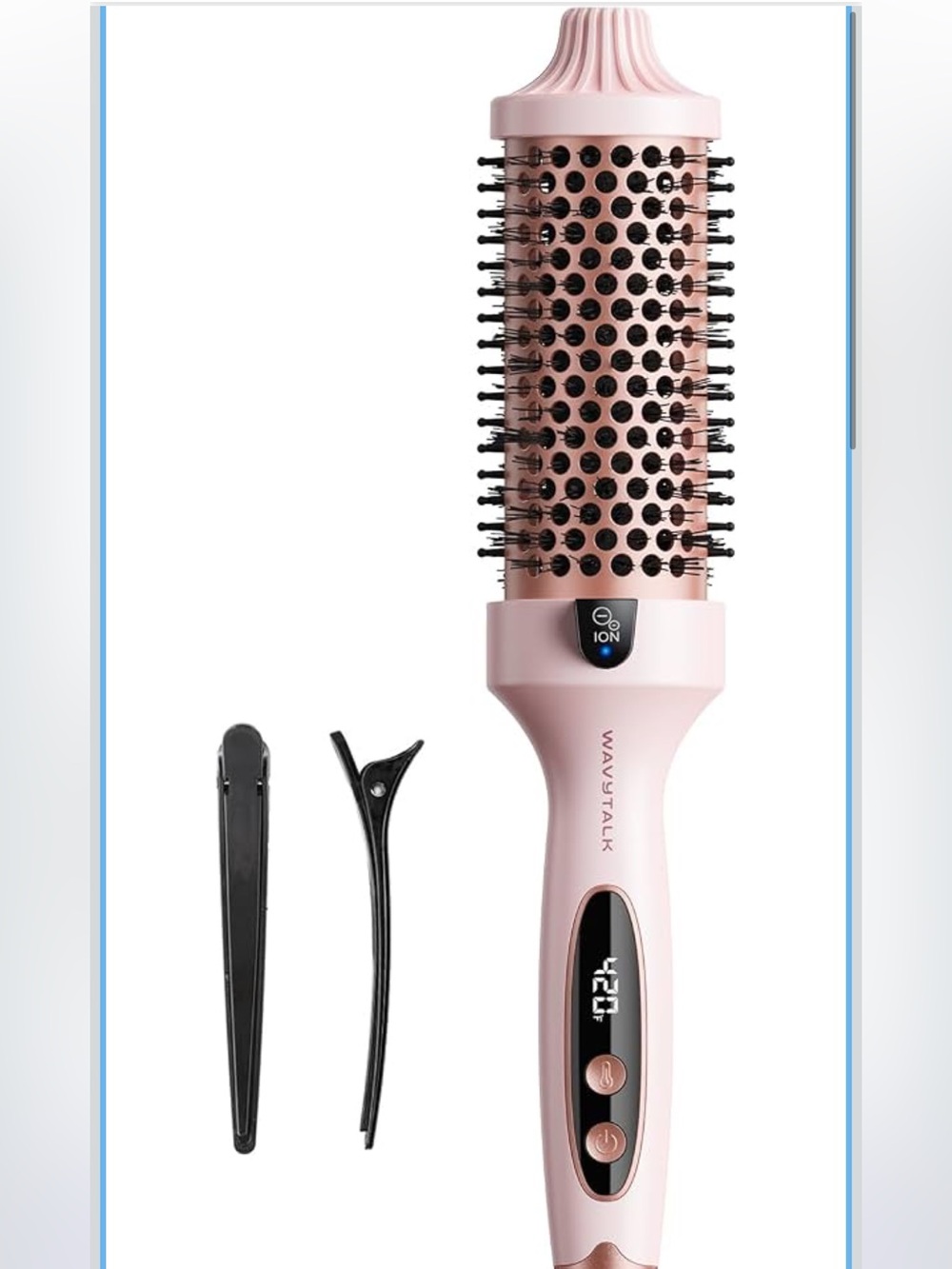 WAVYTALK Blowout Boost Ionic Thermal Brush - Pink